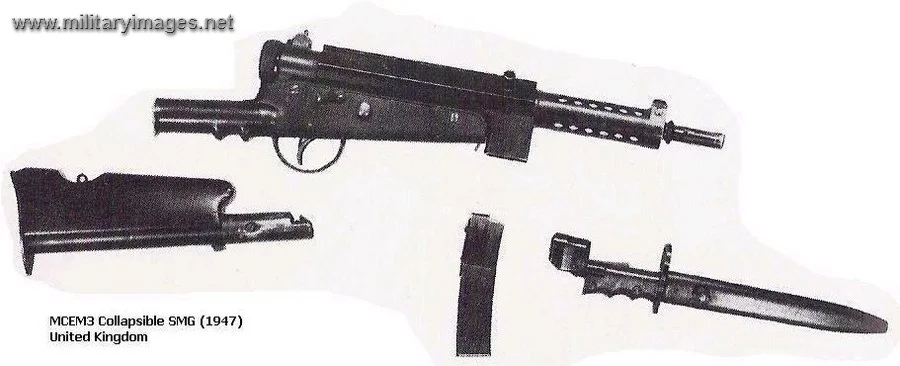 MCEM 3 submachine gun