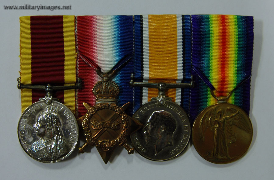 Medals of T.J LOYYD - A.B - HMS PIQUE (WWI)