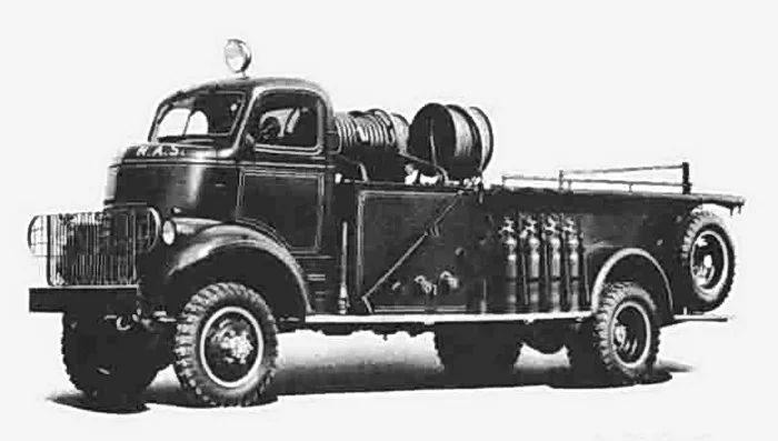 military fire vehicles