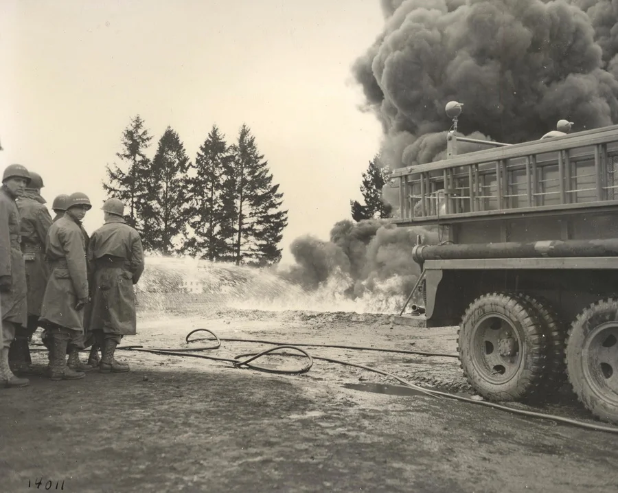 military fire vehicles