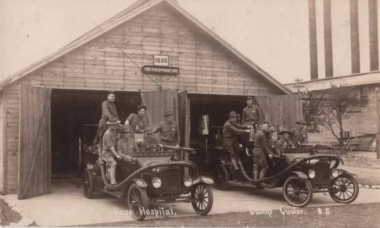 military fire vehicles
