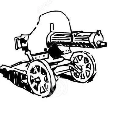 Military-machines-drawings-set-white-background-423643932
