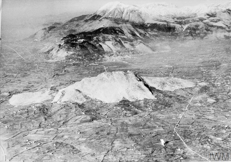 Monte Cassino Aerial photograph