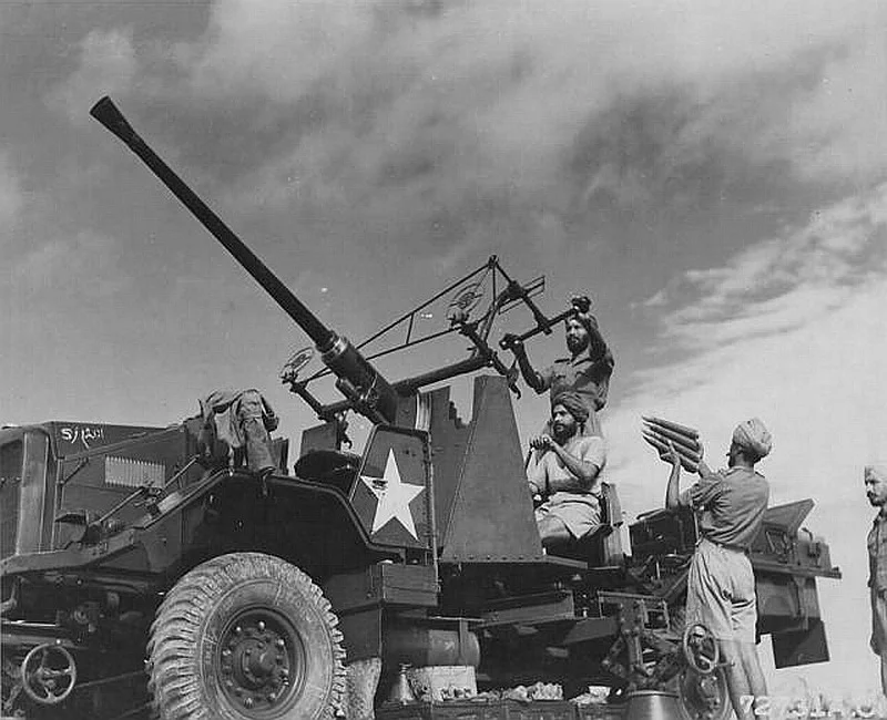 Morris C9/B wth Bofors India