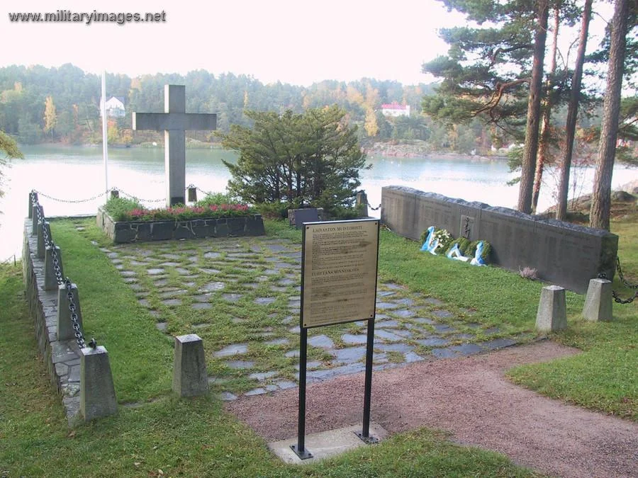 Naval Memorial Cross in Naantali, Finland