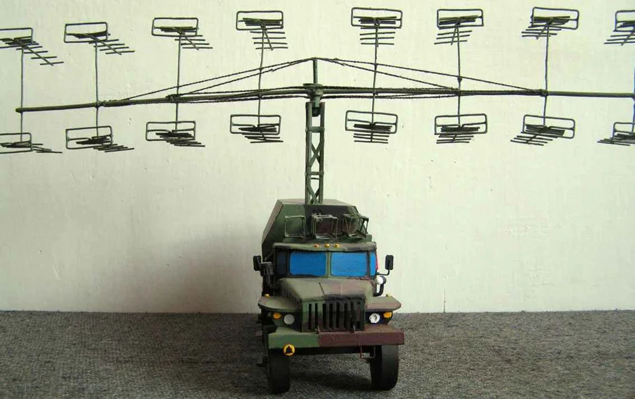 P-18 "Spoon Rest D" Radar and URAL 4320