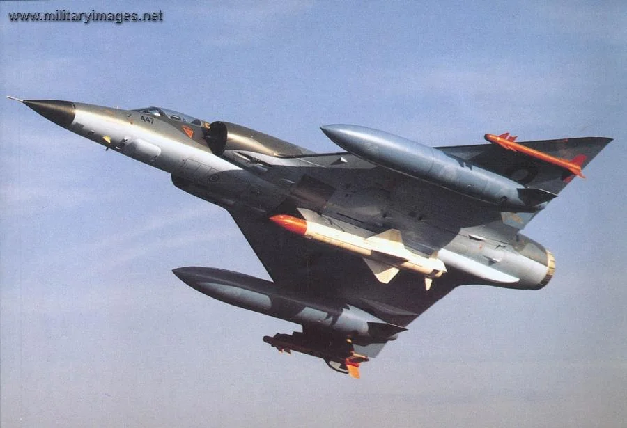 Pakistan AF Mirage-5PA3 with AM-39 Exocet