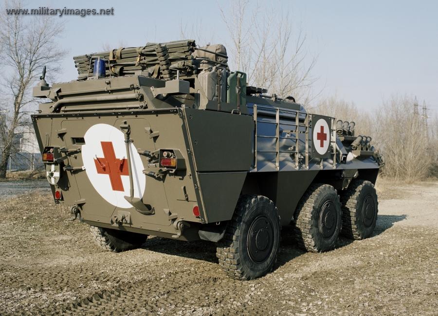 Pandur 6x6, Armored Ambulance for the Austrian Army