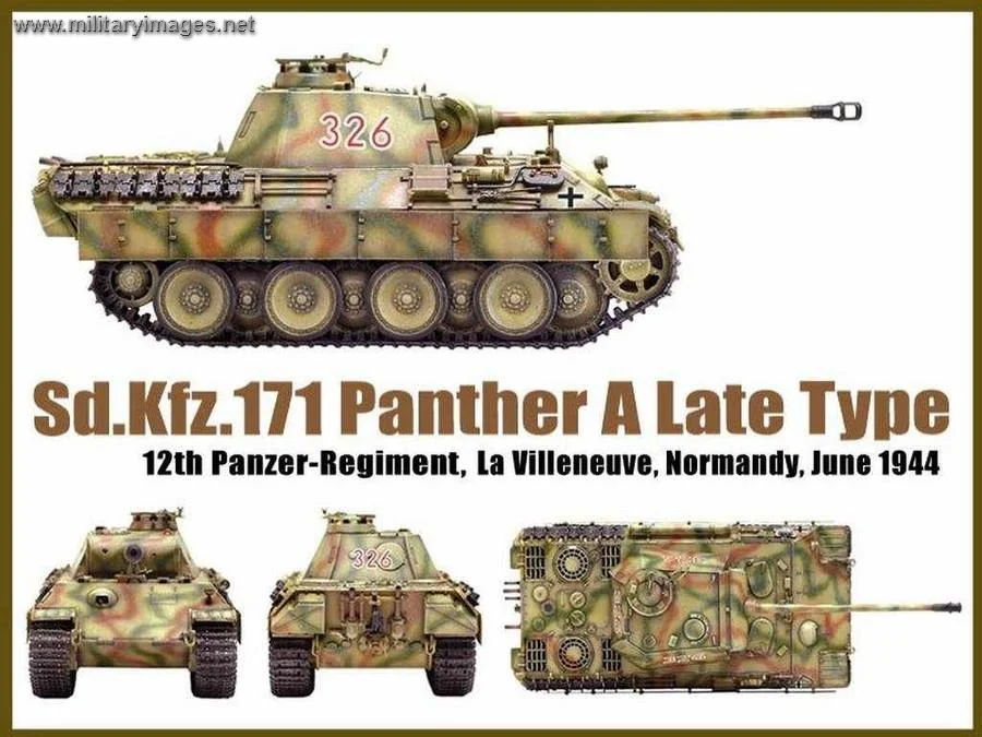 Panther A Late 12 pz Rgt