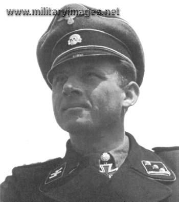Panzer commander Wittmann, Waffen SS