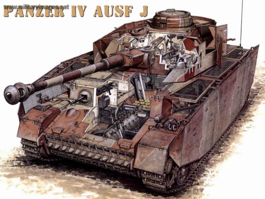 Panzer IV Ausf J Cutaway