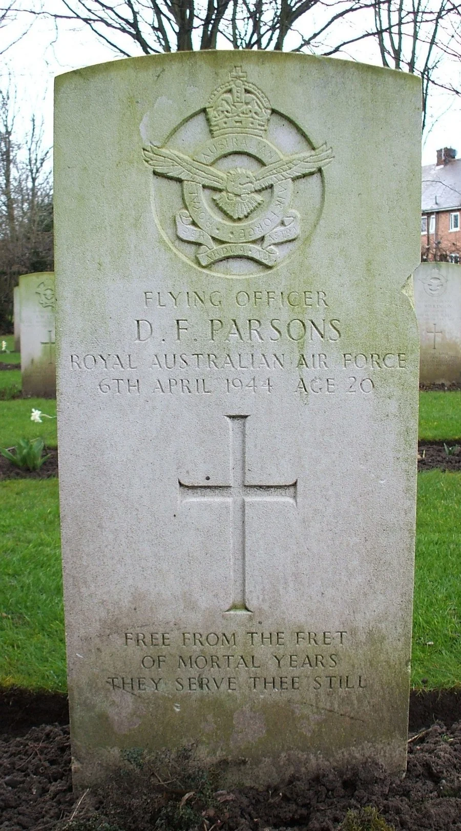 PARSONS,  DONALD FREDERICK
