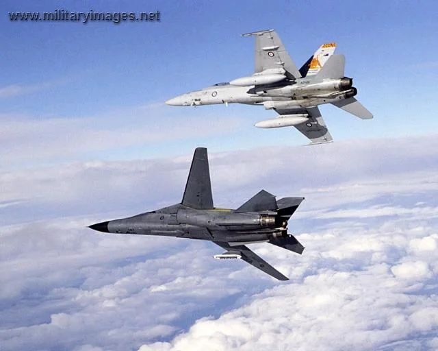 RAAF F-111 and F-18