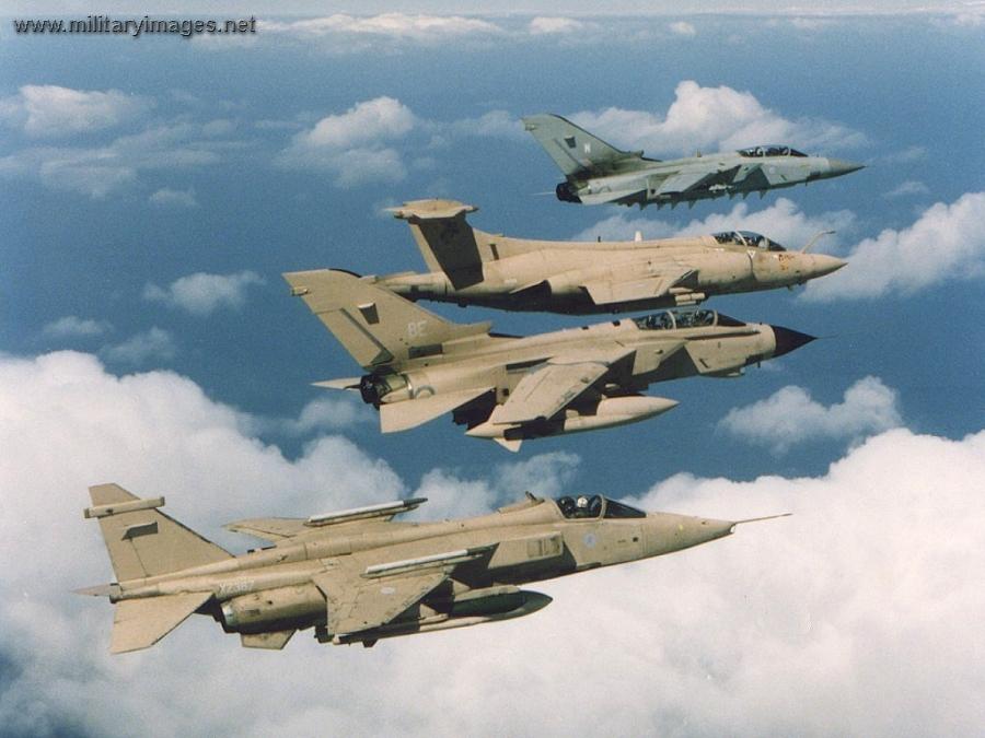 RAF aircraft, Gulf 1 1991
