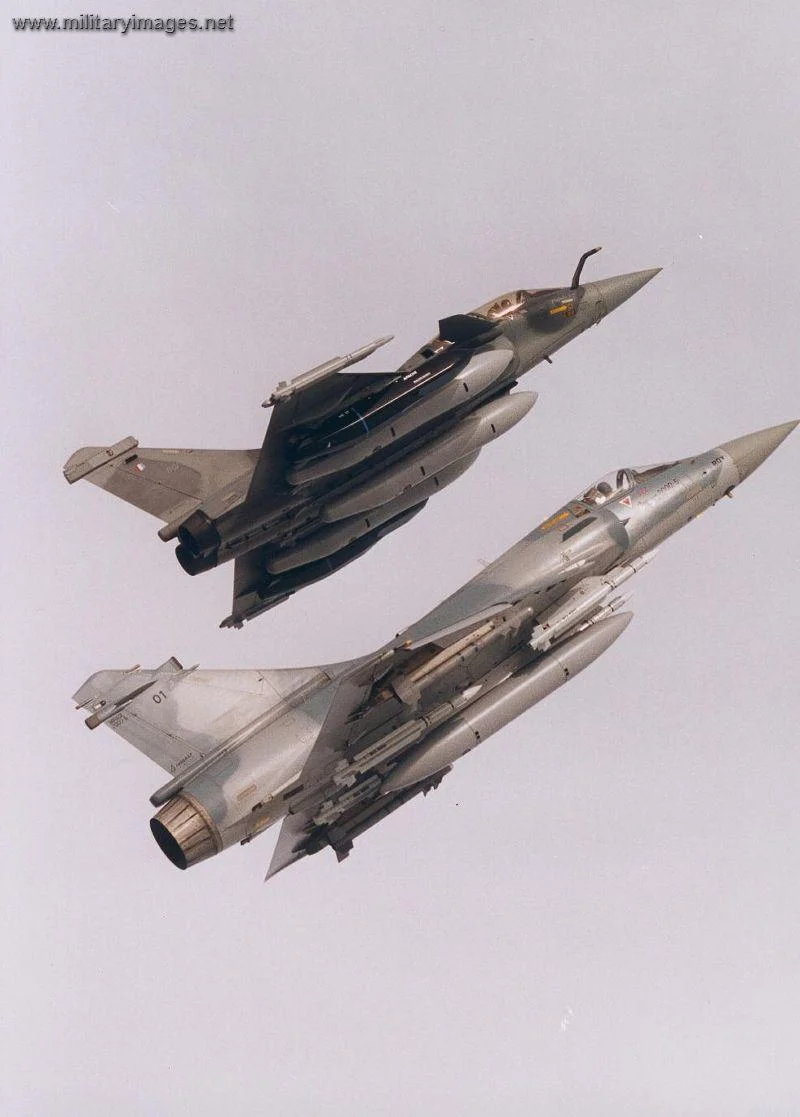Rafale B & Mirage 2000
