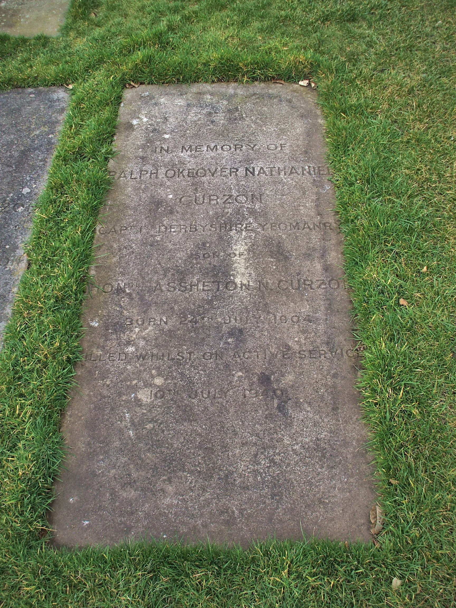 Ralph Okeover Nathaniel CURZON