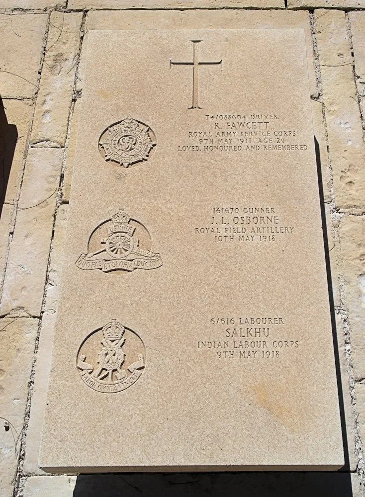 Richard FAWCETT.  John Leonard OSBORNE.  SALKHU