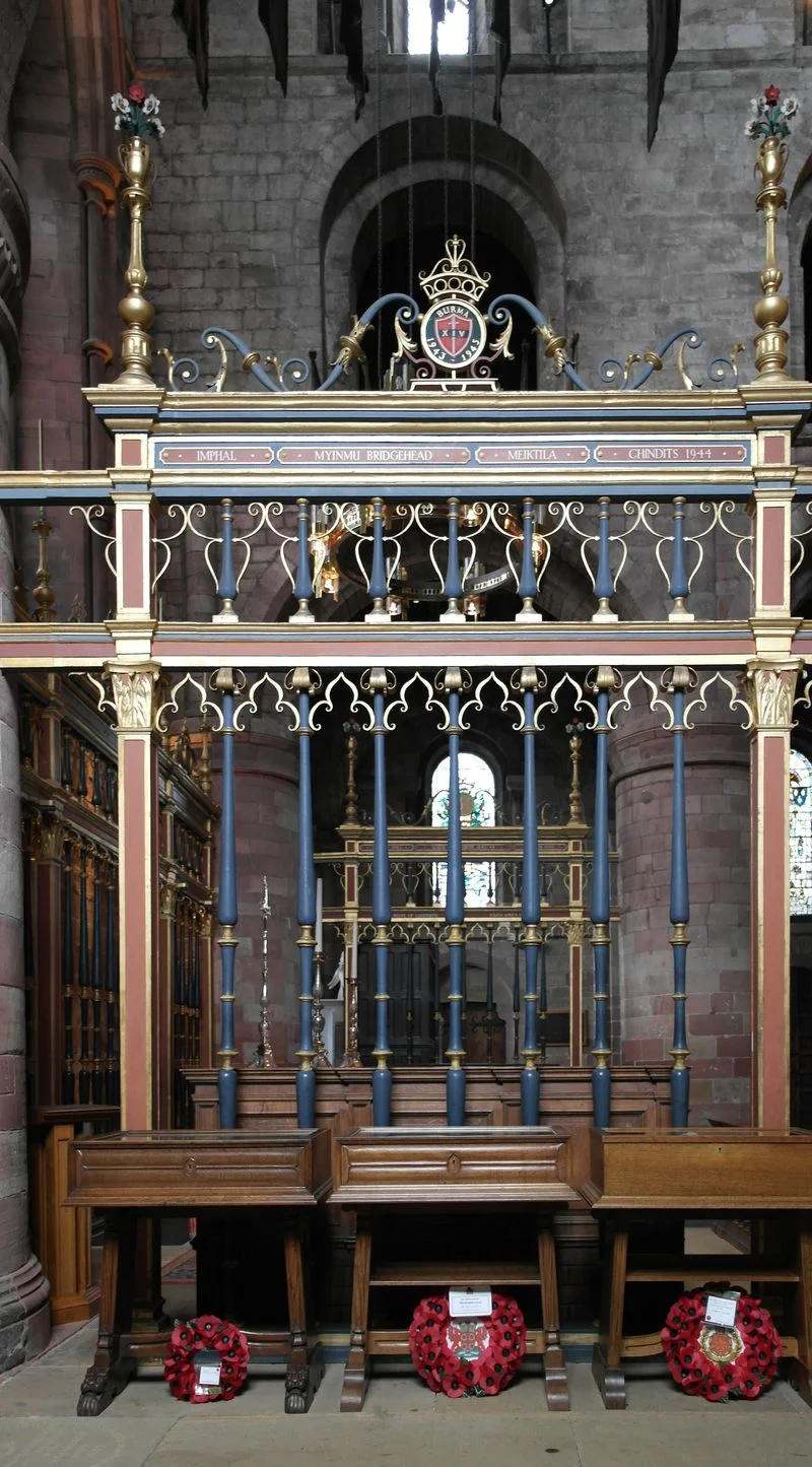 Roll of Honour display cabinets