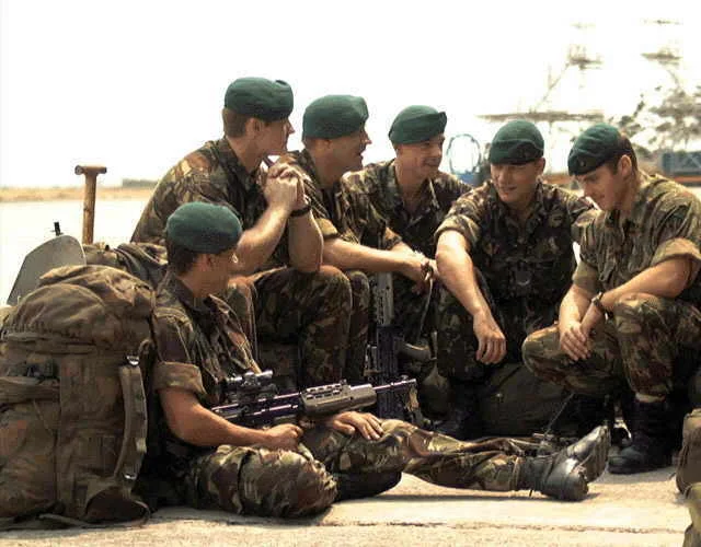 Royal Marines Ready and waiting