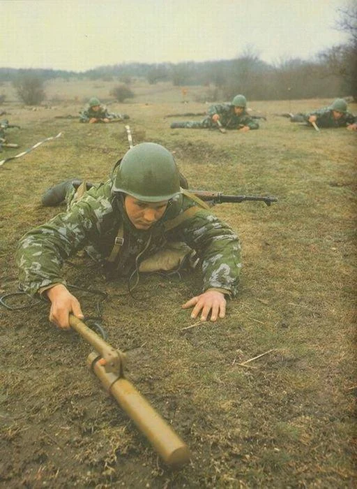 Russian military training