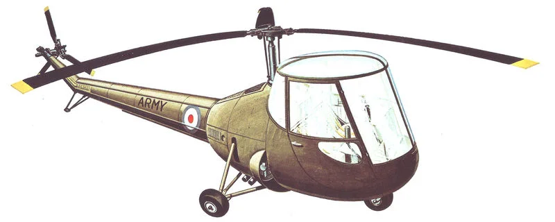 Saunders Roe Skeeter helicopter