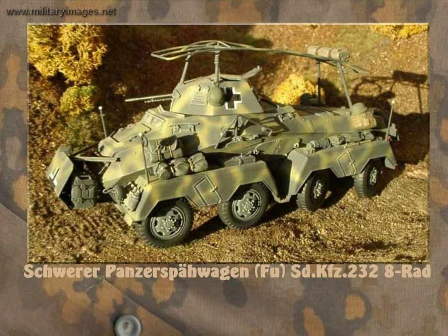 Schwere Panzersphwagen (8-rad) SdKfz 232 (Fu)