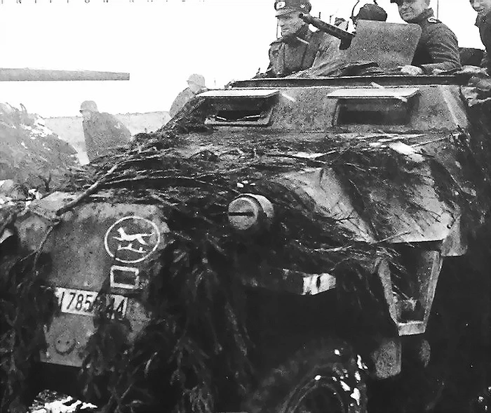 Sd.Kfz. 250 halftrack, Ardennes 1944