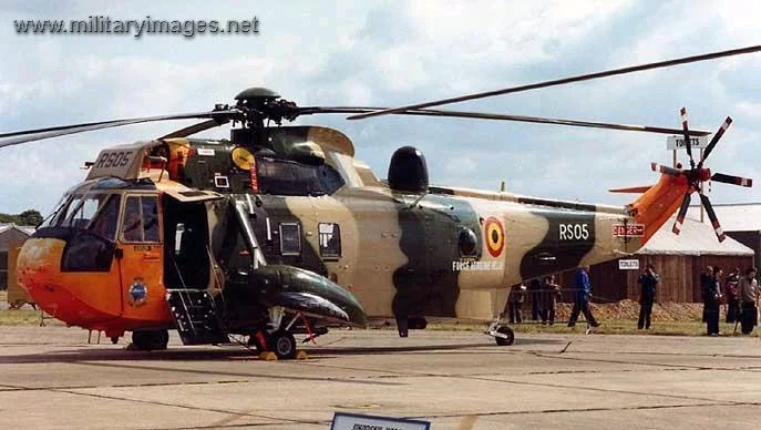 Sea King chopper, Belgian Air Force
