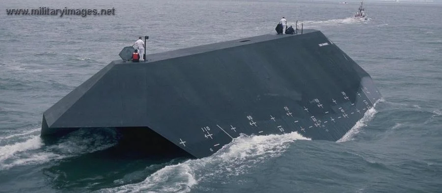 Sea Shadow test cruise