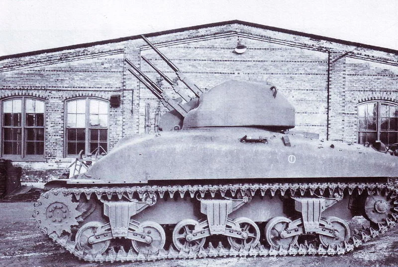 Sherman "Skink" Quad 20mm AA Tank