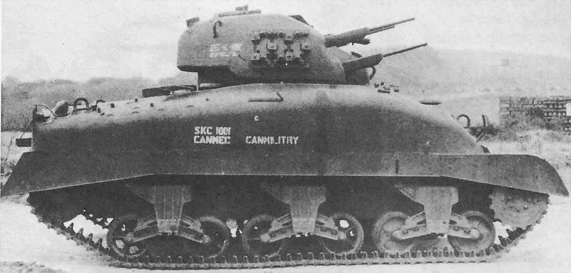 Sherman "Skink" Quad 20mm AA Tank