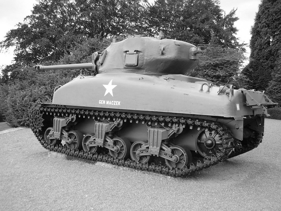 Sherman tanks
