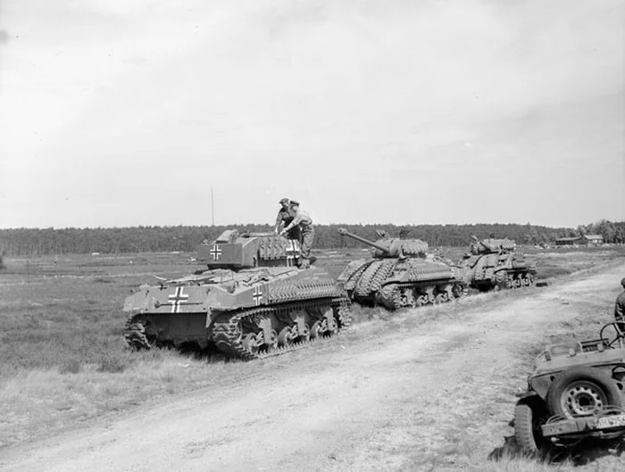 Sherman tanks