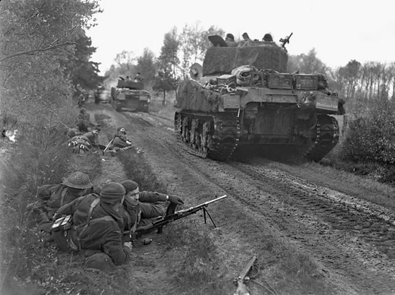 Sherman tanks