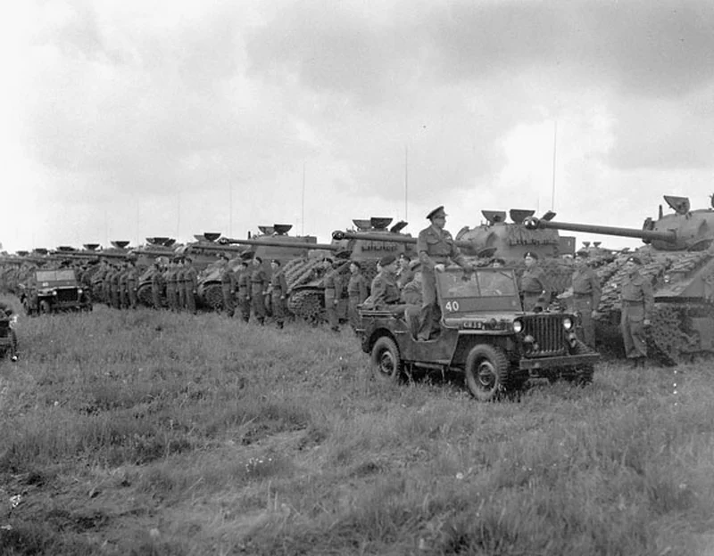 sherman tanks