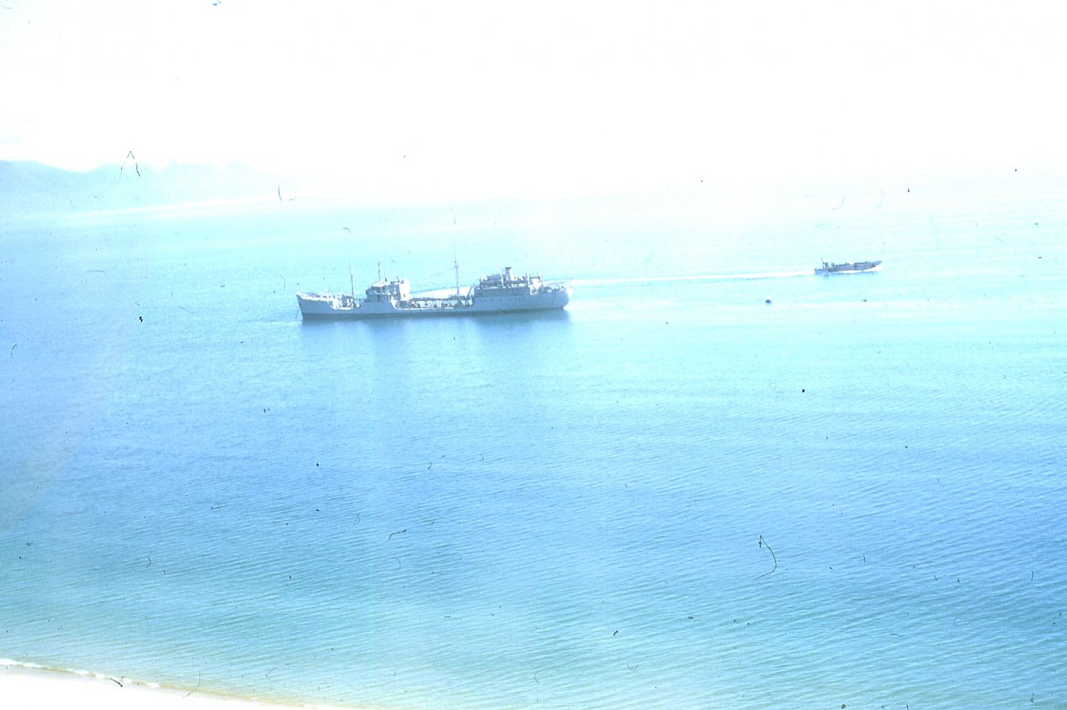 Ship Off Viet Nam Coast 1966 Apr