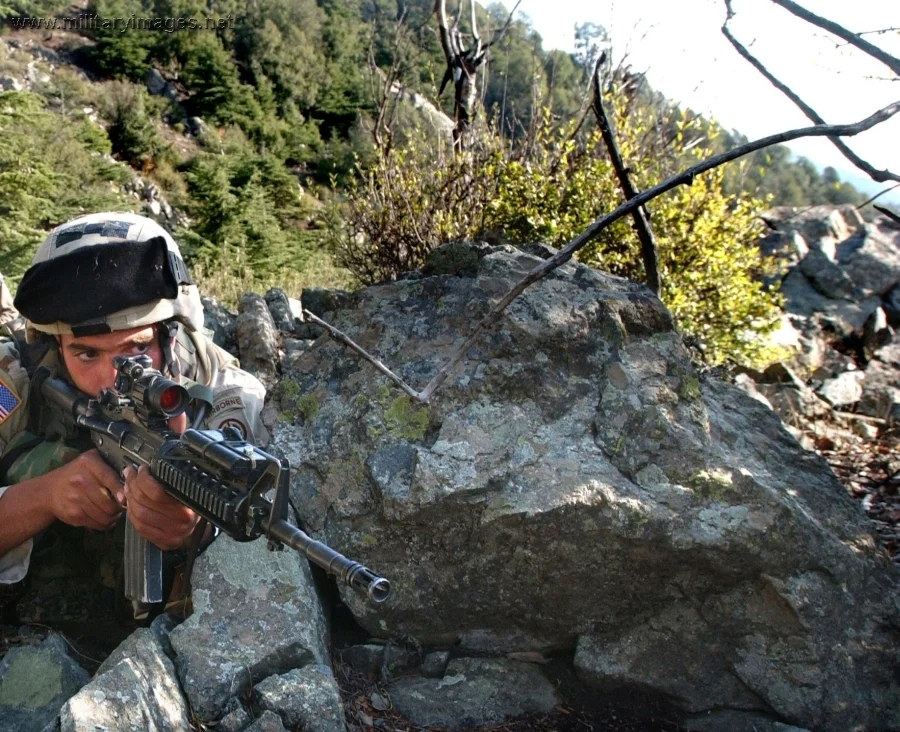Soldier from the 82nd Airborne Division