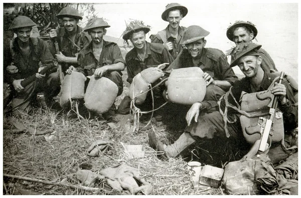 soldiers in action