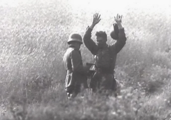 soldiers in action