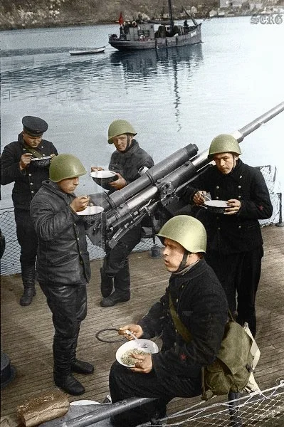 Soviet Army WWII In colour