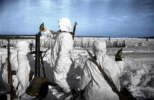 Soviet Army WWII In colour