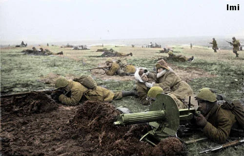 Soviet Army WWII In colour