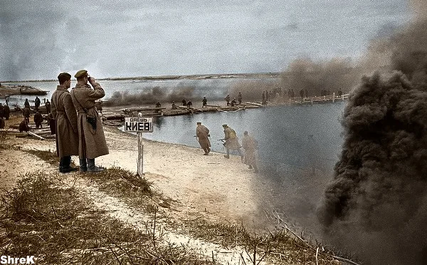Soviet Army WWII In colour