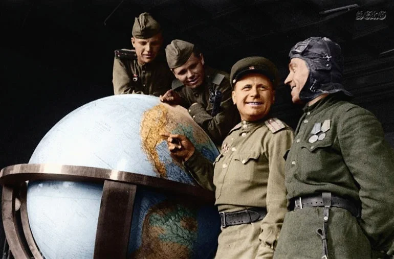 Soviet Army WWII In colour