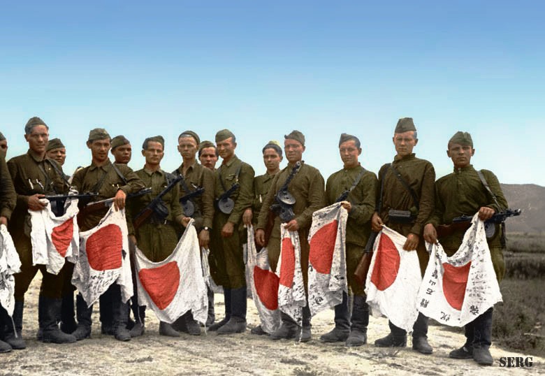 Soviet Army WWII In colour