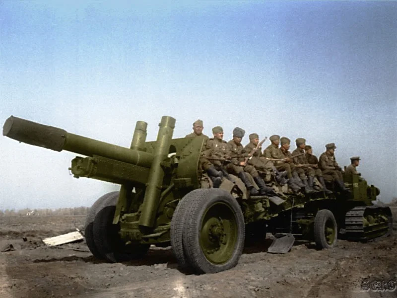 Soviet Army WWII In colour