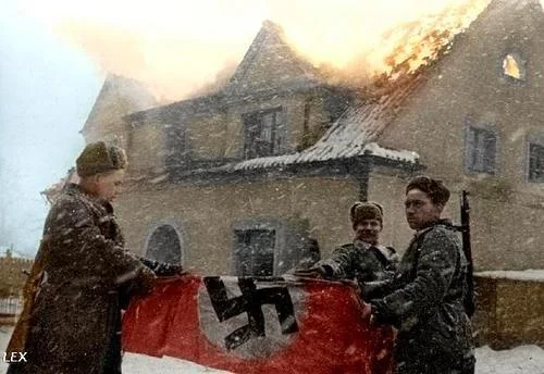 Soviet Army WWII In colour