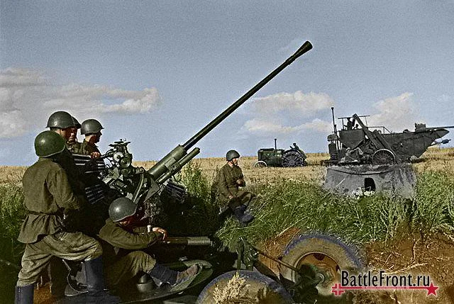 Soviet Army WWII In colour