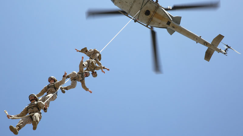 Special Patrol Insertion - Extraction training