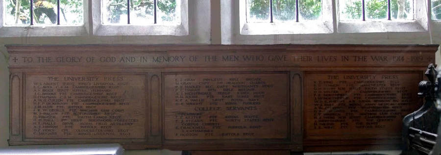 St Botolphs Church War Memorial